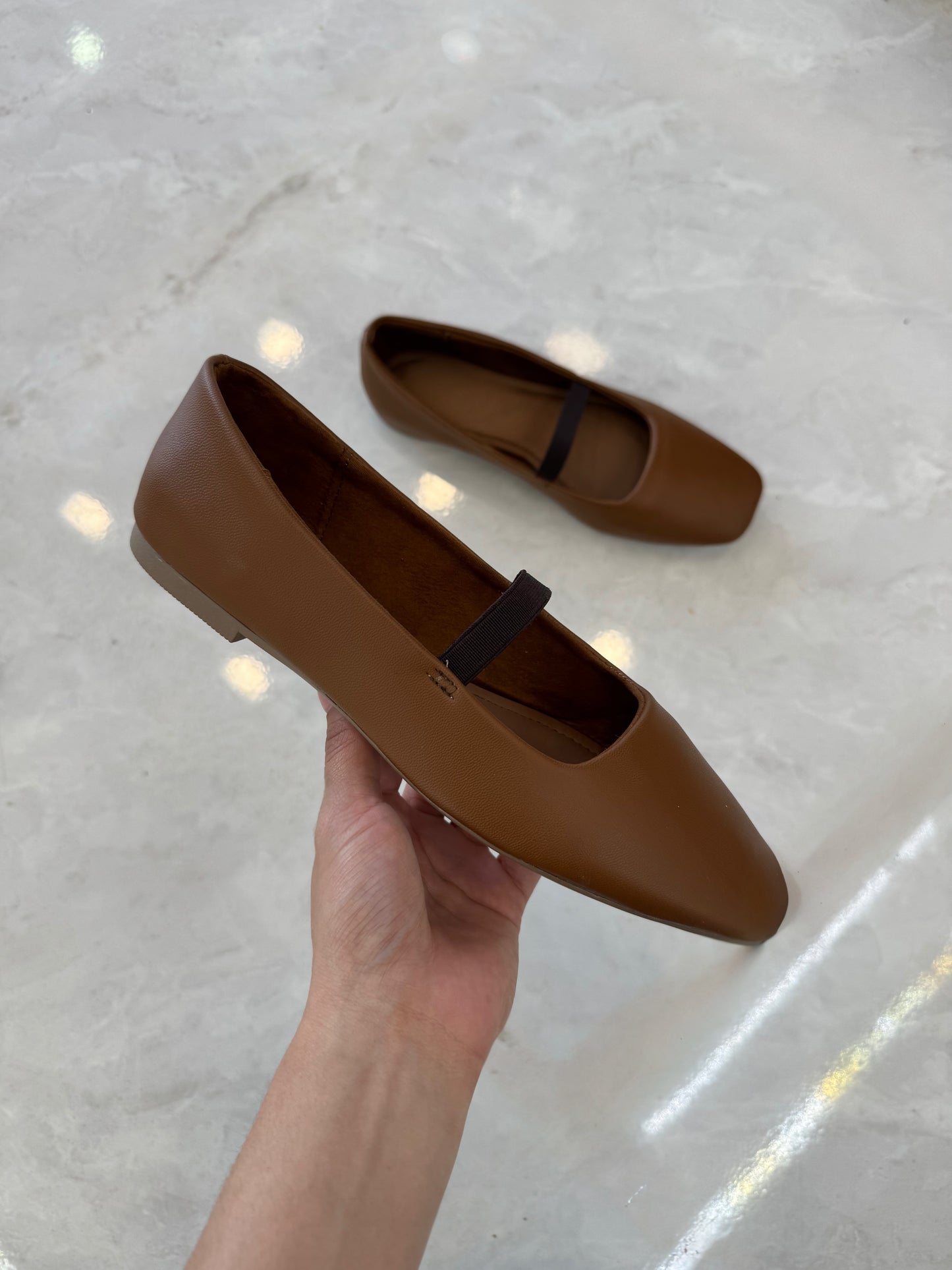 BALLET FLATS MOCKA
