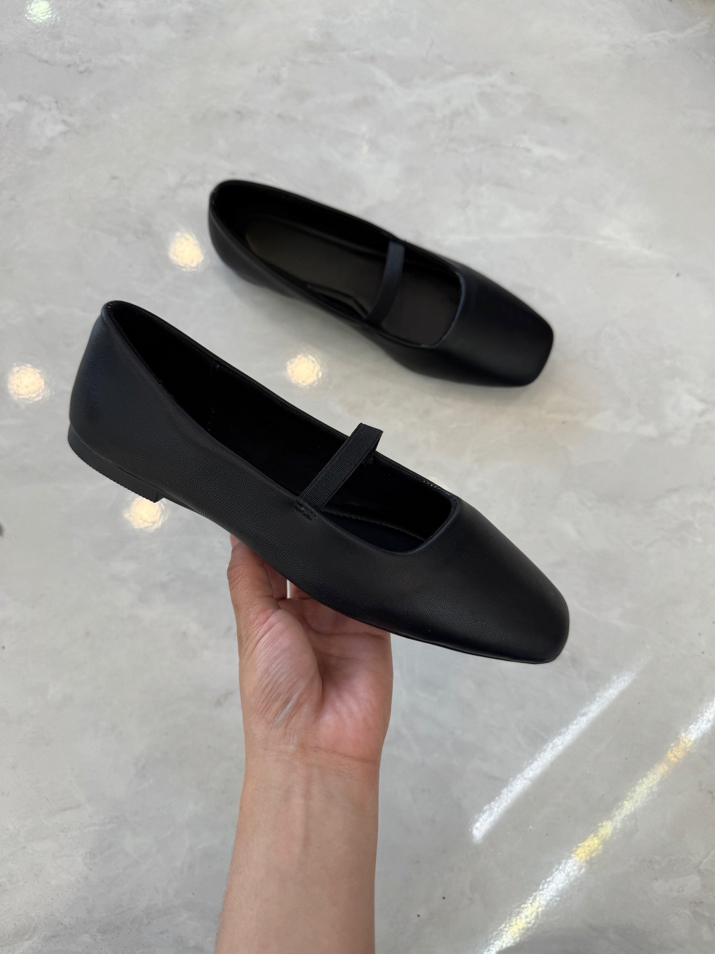 BALLET FLATS NEGRO