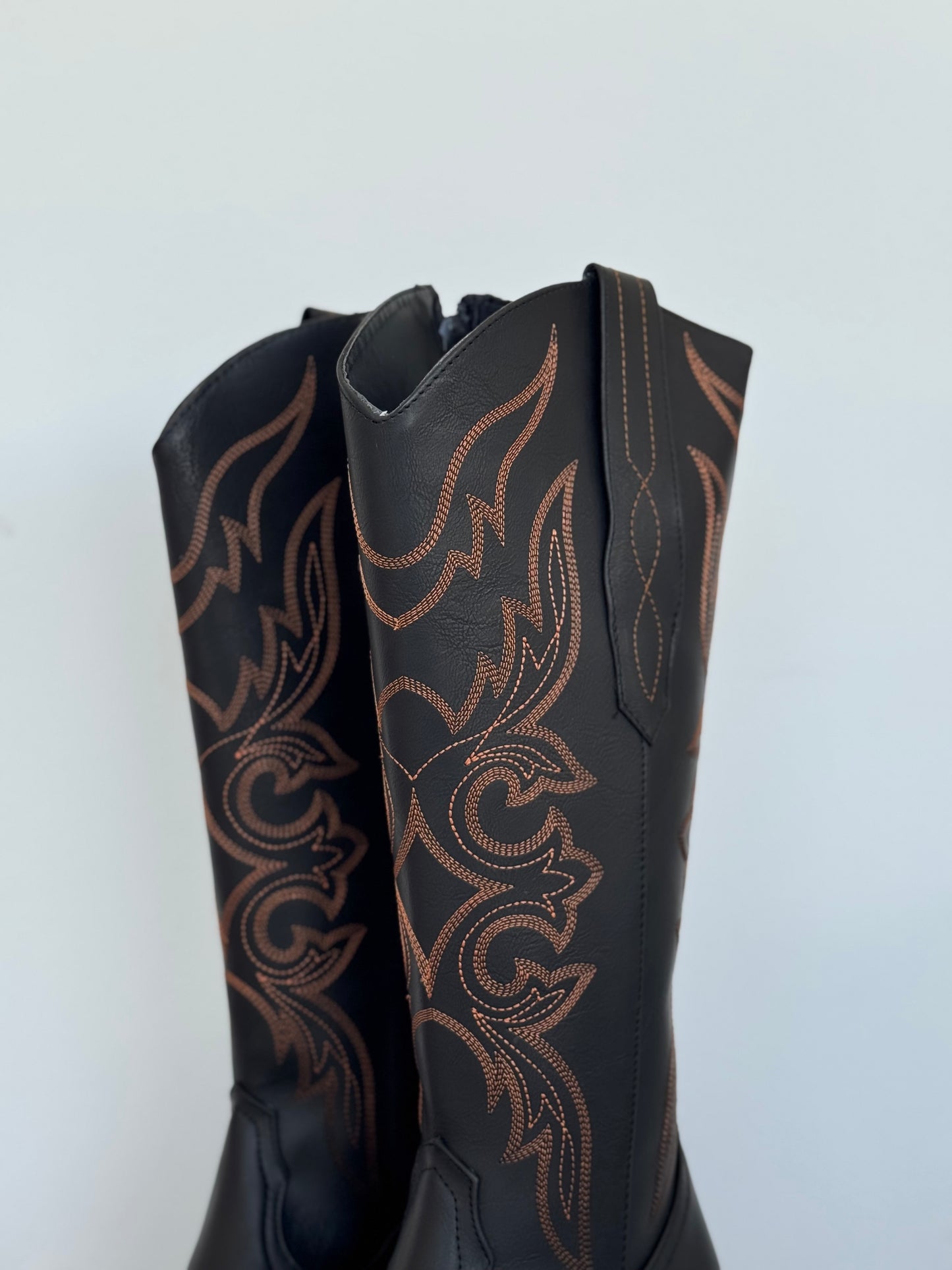 COWBOY BOOTS NEGRO COBRÉ