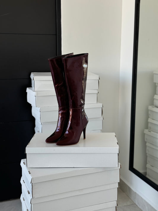 LUXE BOOTS BURGUNDY